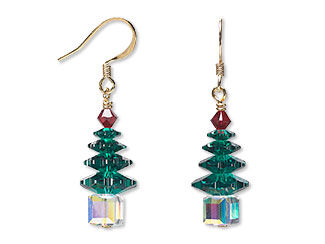 Christmas Tree Earrings