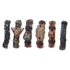 Leather bracelet mix