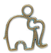 Elephant charm