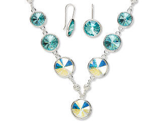 Single-Strand Necklace and Earring Set
