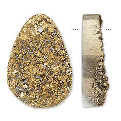 Druzy agate focal component 9798NB