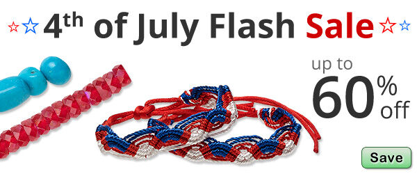 Enjoy our 4th of July Flash Sale with discounts up to 60% off.