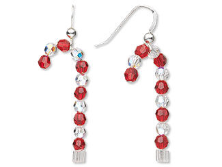 Candy Cane Earrings