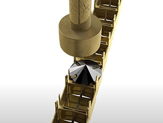 How to Set Stones in Cupchain with the Prong Pusher Set
