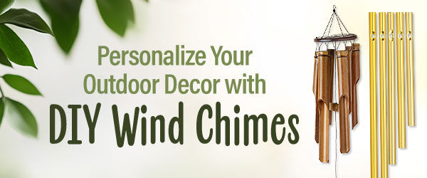 Personalize Your Outdoor Decor with DIY Wind Chimes.
