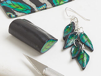 Learn How to Create a Polymer Clay Leaf Cane
