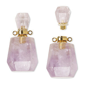 Amethyst perfume bottle