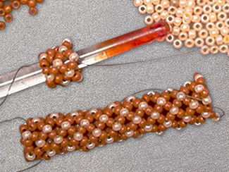 How to Create the Tubular Netting Stitch