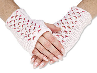 Crocheted Fingerless Gloves