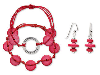 Two-Piece Bracelet and Earring Set