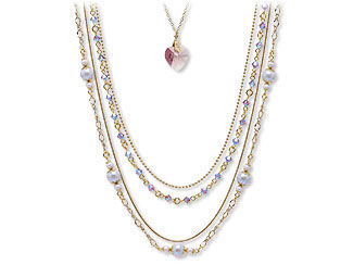 Five-Piece Necklace and Earring Set
