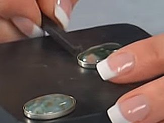 Setting a Cabochon with a Bezel Pusher and Burnisher