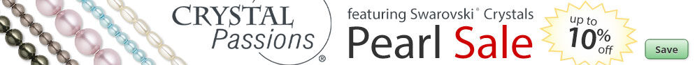 Save on our Crystal Passions&reg; featuring Swarovski&reg; Crystals Pearl Sale with discounts up to 10% off.
