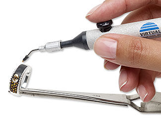 Pavé-Style Setting Using the Tweezer Vac™