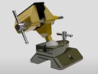 How to Adjust the Angle of the Proxxon™ Table Vise