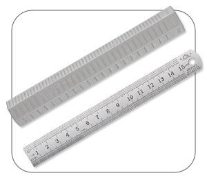 Ruler and roller set