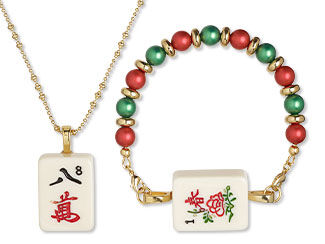 Single-Strand Necklace and Bracelet