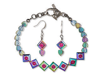 Bracelet and Earrings Set