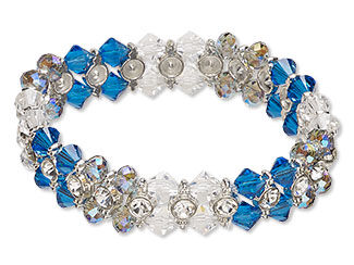 Capri Blue Crystal Bracelet
