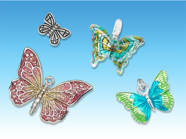 Butterfly charms
