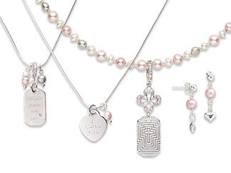 Three-Piece Necklace and Earring Set