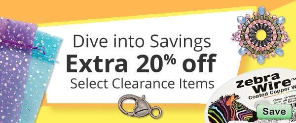 Save on Select Clearance Items with an Extra 20% off.