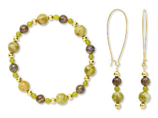 Earring and Bracelet set