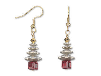 Christmas Tree Earrings