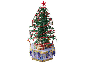 Design Idea 88NP seed bead Christmas tree