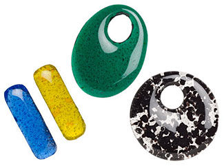 Fusing Glass Frit in a Slumping Mold