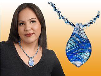 How Lampwork Glass Pendants are Made