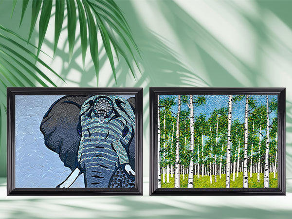 Mosaic designs QJ4X and QJ4R