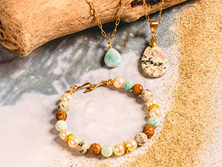 Create Your Own Beaded Summer Jewelry Set