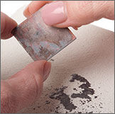Firescale brushed from copper blank