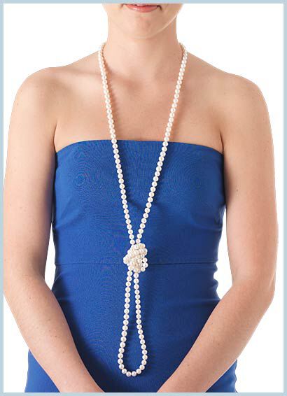 Pearl Rope necklace example