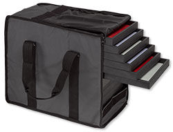 Display tray carrying case