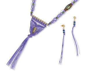 Single-Strand Necklace and Earring Set