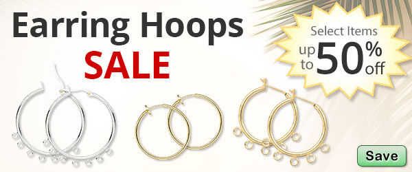 Save on our Earring Hoops Sale with discounts up to 50% off on selected items.