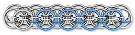 Linked jump rings