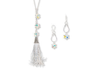 Single-Strand Necklace and Earring Set