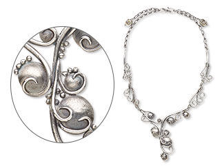 Design made with metal clay