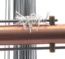 Step 31 - Heddle bar in place
