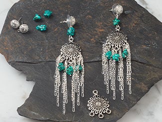 Must-See Modern Twists on Boho-Styled Turquoise Jewelry
