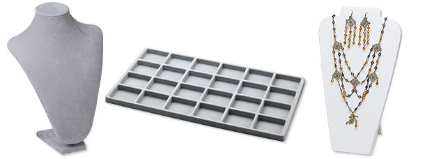 Grey Jewelry displays