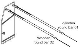 Diagram of organizer assembly