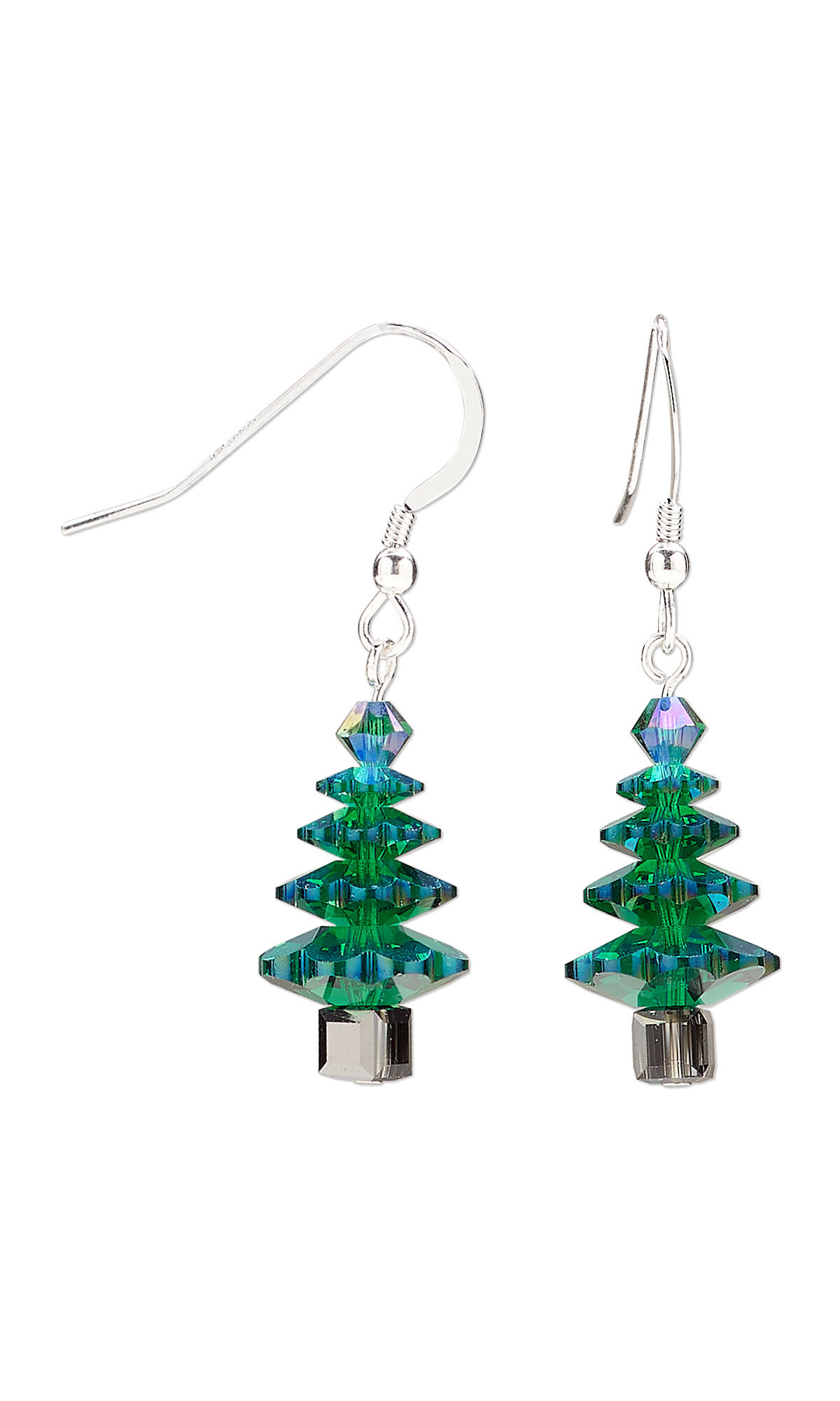 Design Idea R H 4 5, Christmas tree earrings