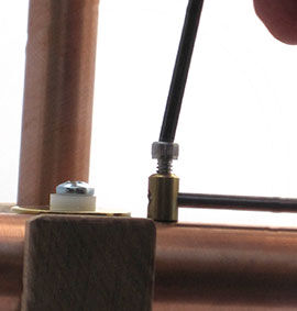 Step 31 - Tighten heddle bar screws