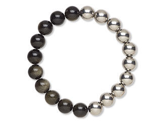 An image of a beaded bracelet