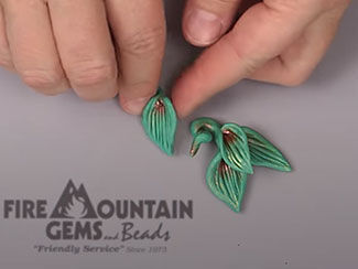 Creating a Polymer Clay Leaf