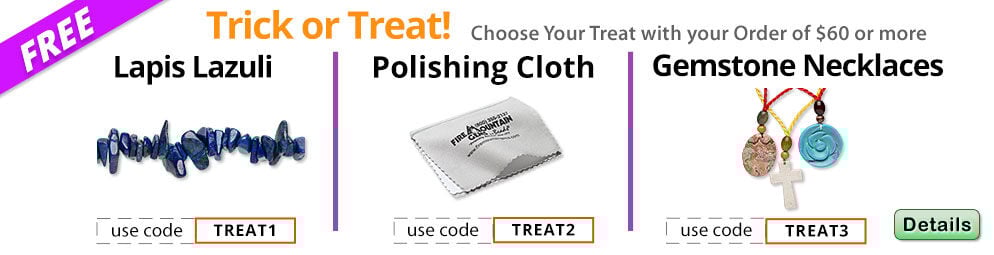 Choose Your FREE Treat with your order of $60 or more. Click for more Details.